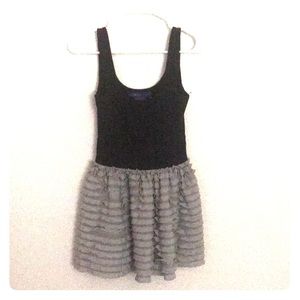 Miley Cyrus Dress With Ruffle Lower